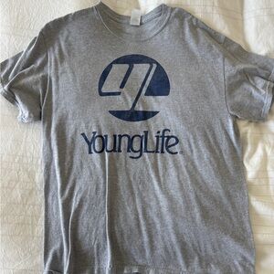 Gray Younglife Short Sleeve Tee